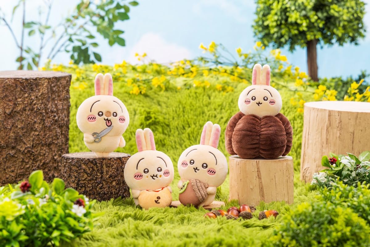 Amazon.co.jp: ちいかわ うさぎだらけくじ D賞 マスコット ぬいぐるみ